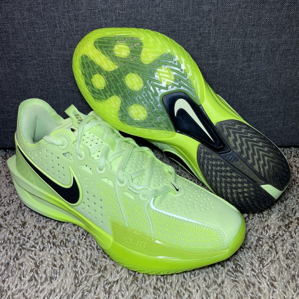 Nike G.T. Cut 3 "Illusionist" Mens Size 6.5 Barely Volt Black NBY DV2913-700 NEW